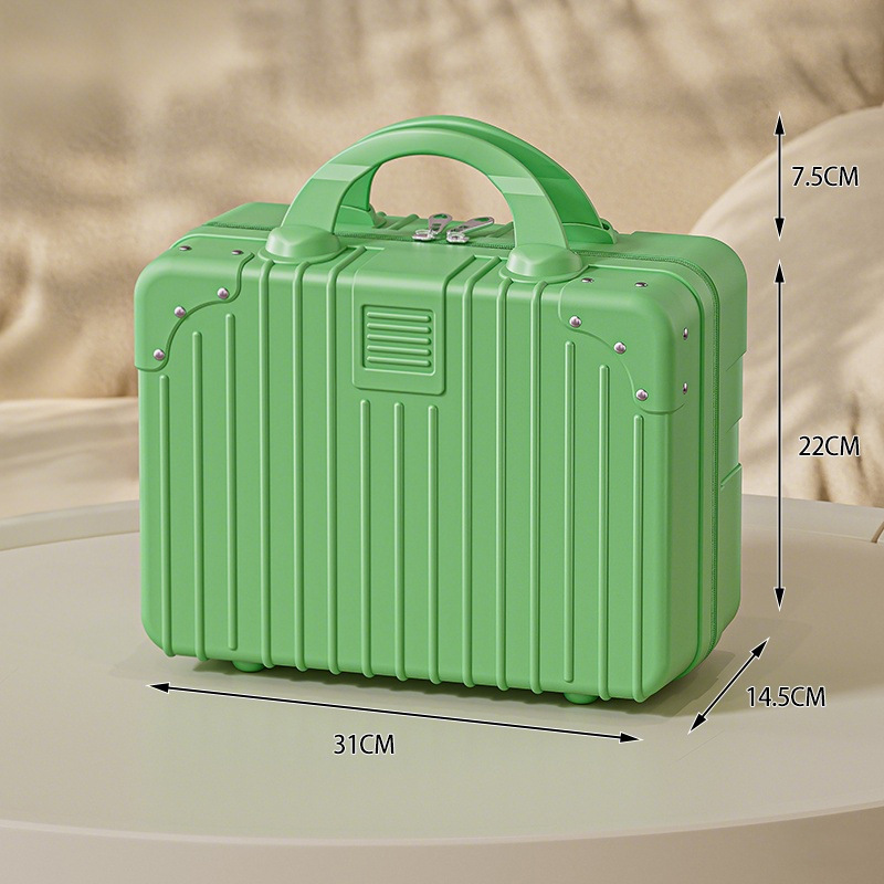 Matcha green / 14inch satchel cosmetic case