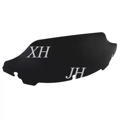 Motorcycle Accessories Retro 7inch Windshield Windshield Suitable for Harley Street Glide (Dəbilqə (Kaska) aksesuarları) - black