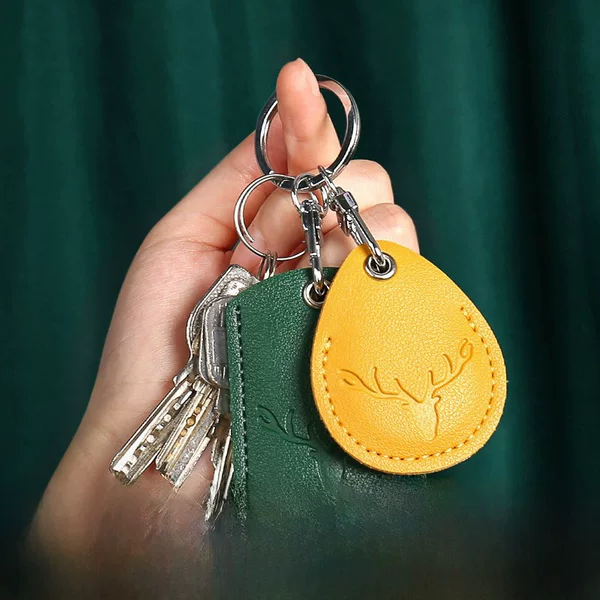 Ins Internet Celebrity Style Exquisite High-End Compact Waist Buckle Mini Key Chain Key Chain Community Access Card Holder