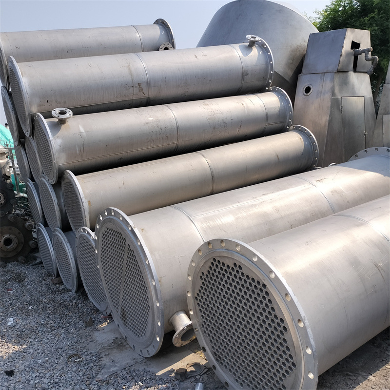 销售二手冷凝器  列管式真空换热设备  化工常压式换热设备