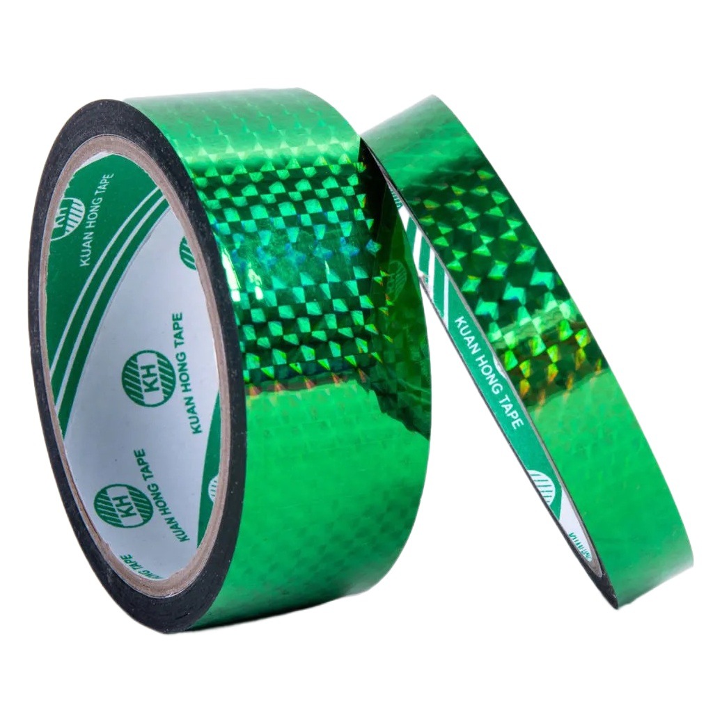 Suministro directo de fábrica cinta láser flash cinta de color brillante embalaje de regalo DIY cinta reflectante decorativa