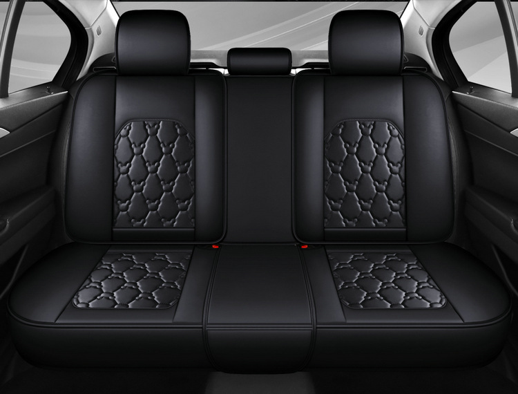 Cross-Border Foreign Trade Car Seat Cushion Leather Material Cover Four-Season Universal Car Seat Cushion Chair Cover Perforated Breathable Seat Cover