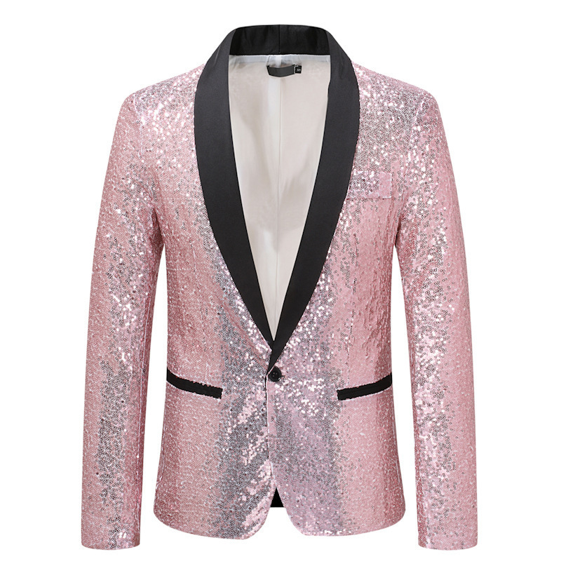 2025 autumn and winter new shiny special effects coat Amazon purchasing special men's beaded suit suit 2025 autumn and winter new shiny special effects coat Amazon purchasing special men's beaded suit suit