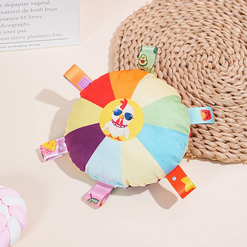 Juguetes transfronterizos para perros domésticos al por mayor, sonido de felpa, resistencia a morder los dientes, auto-aburrimiento, dibujos animados, juguetes de pato para dormir