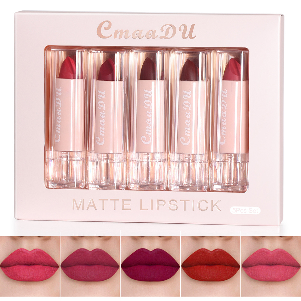 Casual Solid Color Plastic Lipstick display picture 2