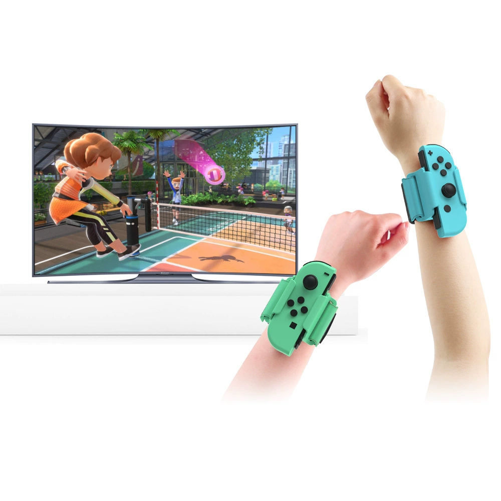Ручка Switch OLED с маленькой ручкой, регулируемый ремешок на запястье для Switch, спортивный ремешок, набор из двух, TNS-2126