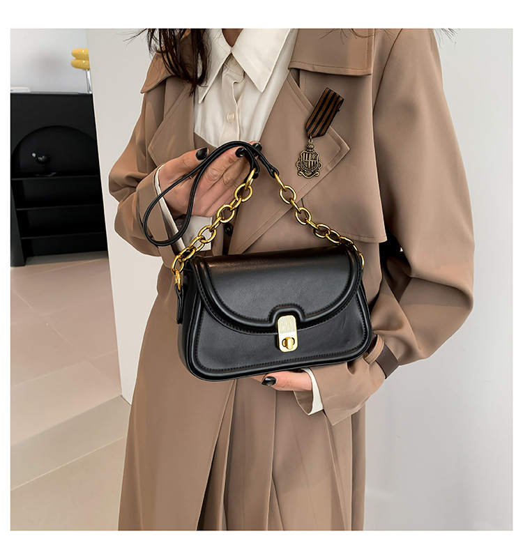 Women's Crossbody Bag Retro Shoulder Bag Small Versatile Handbag_voghion.com