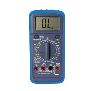 Digital Multimeter MY64 measuring frequency temperature capacitor anti-burn double fuse Goldman Sachs Electronics