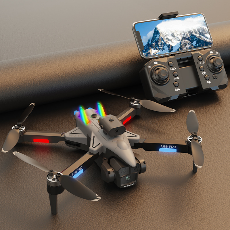 Cross-Border L22 Spray Brushless Drone 4K Dual Camera Hd Aerial Photography Folding Remote Control Aircraft Quadcopter