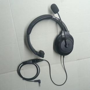 Walkie-talkie unilateral folding headset compatible with millet 1S lite 3.5MM director video evening headset