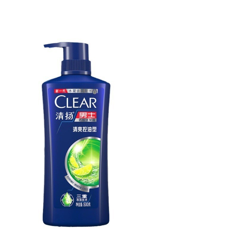 CLEAR/扬洗发水爽动男士蓬松去屑止痒控油留香洗头膏露液正|undefined