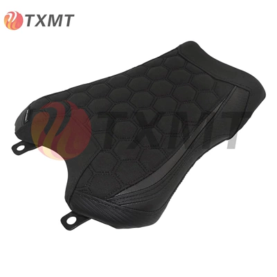 Motorcycle cushion 21-25 Modified Motorcycle Heightening Front - front-seat-cushion-black-honeycomb
