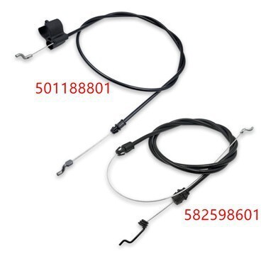 582598601 Pull Cord 501188801 Pull Cord Set Combination Cross-Border Lawn Mower Control Cable Pull Cord
