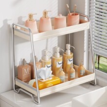 卫生间置物架免打孔浴室洗漱用品台面放置架家用多功能分层收纳架