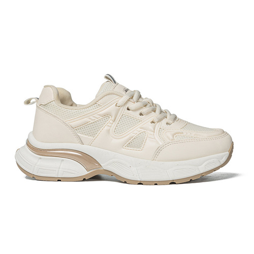 【Bestseller】Lightweight Running Shoes, New Arrival Autumn Breathable Sports Casual Shoes for Women, Versatile Flat White Shoes