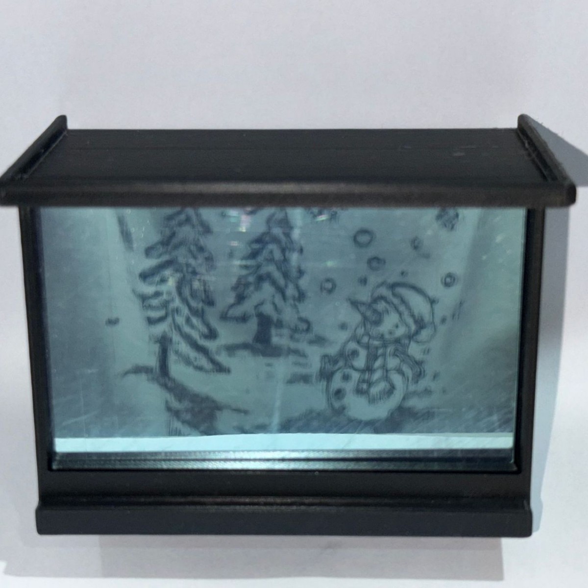 Explosión transfronteriza Infinity LED Garage Key Holder espejo profundo percha de llaves de garaje