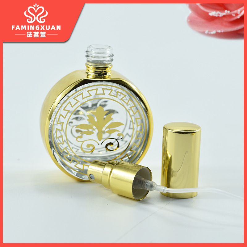 Faimingxuan sub-embalaje botella vacía botella de vidrio botella de perfume a granel 20ML giling spray de vidrio perfume botella vacía