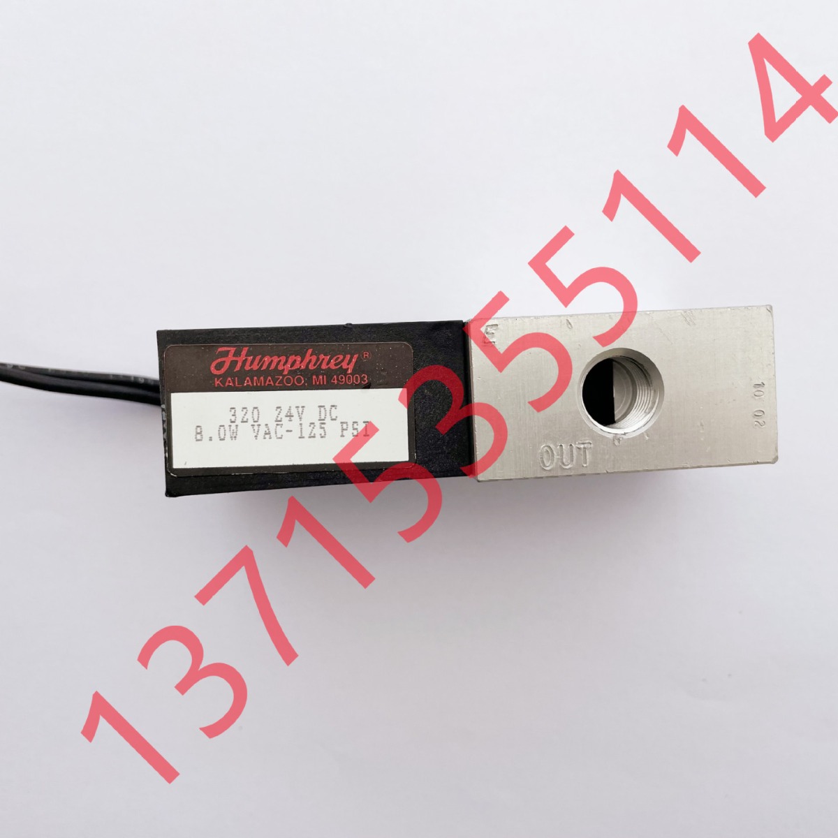 美国humphrey汉弗莱电磁阀 250E1 3 11 20 35汇流板H110M8A