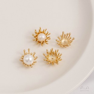 ��ɫ14K�~������ﻨ����ñ����diy�ֹ��l���p���Ʒ�������