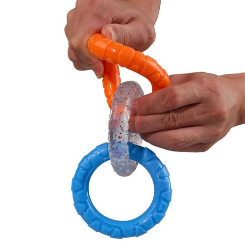 Dog Toys Pet Durable Chewable Teething Toy for Boredom Tug Ring Pet Supplies Wholesale for Small and Medium Dogs that Won't Break the Ring