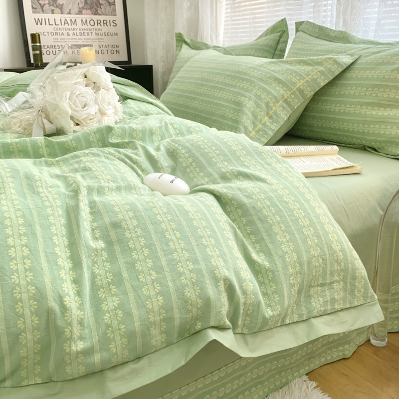 Demi-season double-sided keep warm anti-static set, 4 piece set