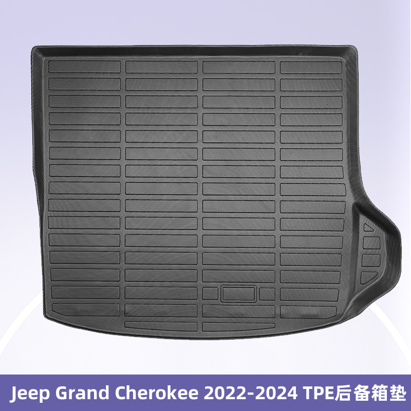 Para 2022-2024Jeep GrandCherokee 3D para todo clima material tapete tapete de pie TPE