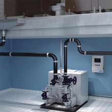 供应不锈钢污水提升器 地下室卫生间使用 别墅地下室污水提升器