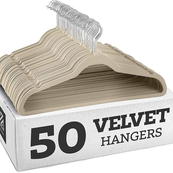 Ivory white/galvanized hook