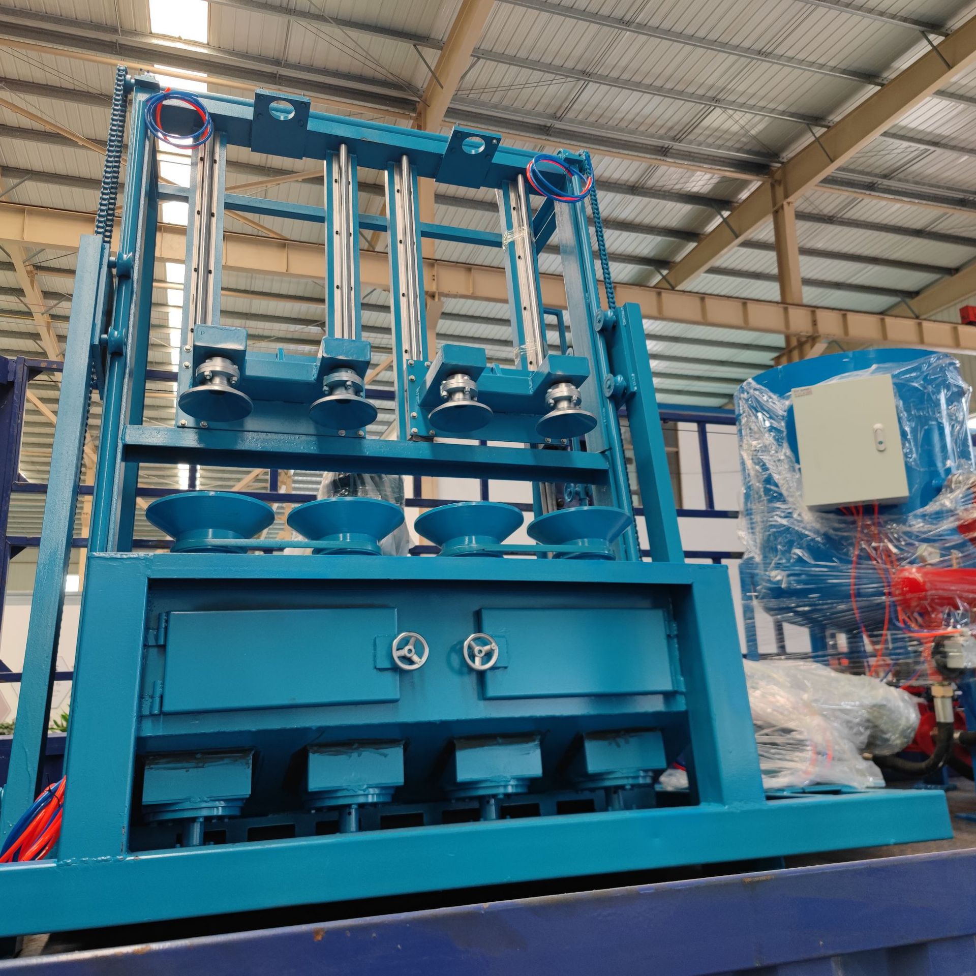 钢瓶内、外壁抛丸清理机大型 除锈去氧化皮清理设备