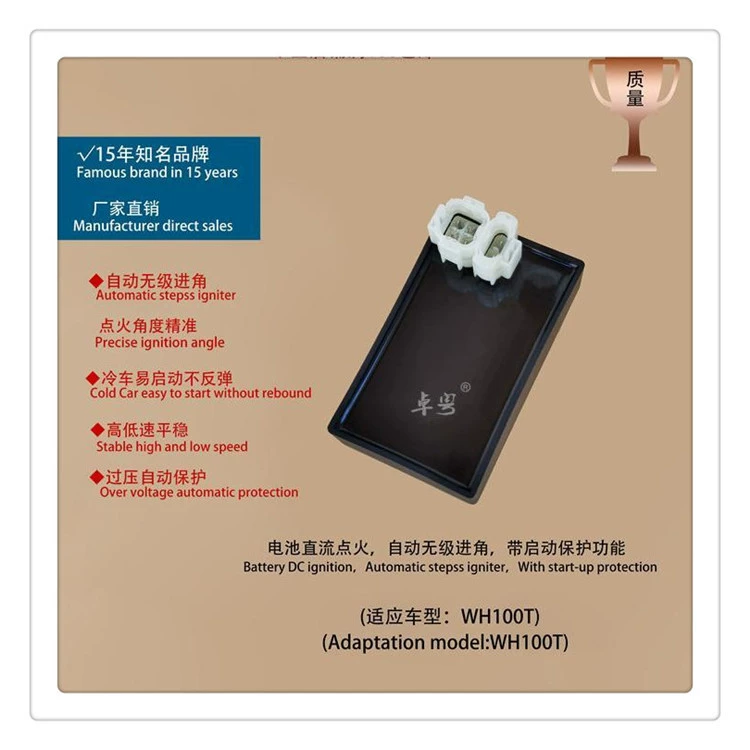 Аксессуары для мотоциклов воспламенитель Princess Joy 100 Евро 2 воспламенитель GCC мотоцикл Интеллектуальный CDI воспламенитель