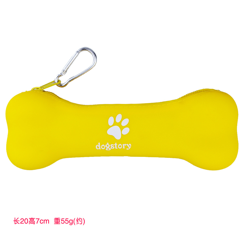 Bolsa de merienda de silicona al aire libre bolsa de entrenamiento para mascotas perro bolsa de entrenamiento al aire libre bolsa de cintura portátil con hebilla colgante Nuevo