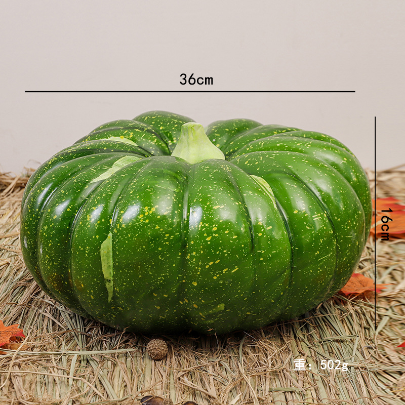 Simulación transfronteriza espuma calabaza modelo Halloween Acción de Gracias decoración de Navidad props disparo decoración de calabaza falsa image 54