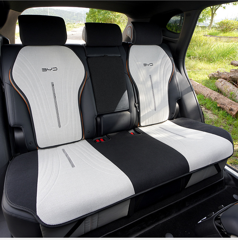 2025 Byd Song Plus Dmi Special Seat Cover Linen Car Seat Cushion Four-Season Universal Breathable Seat Cushion Cover