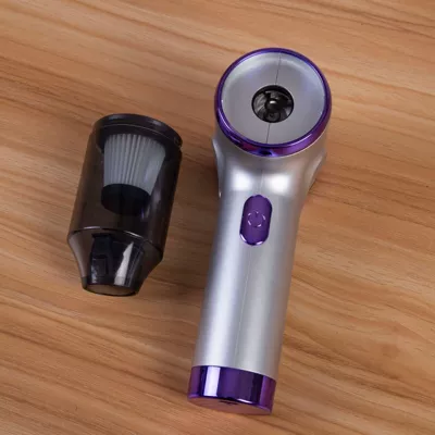 Mini new car vacuum cleaner, handheld, small, with super strong suction power, wireless, for car and home use