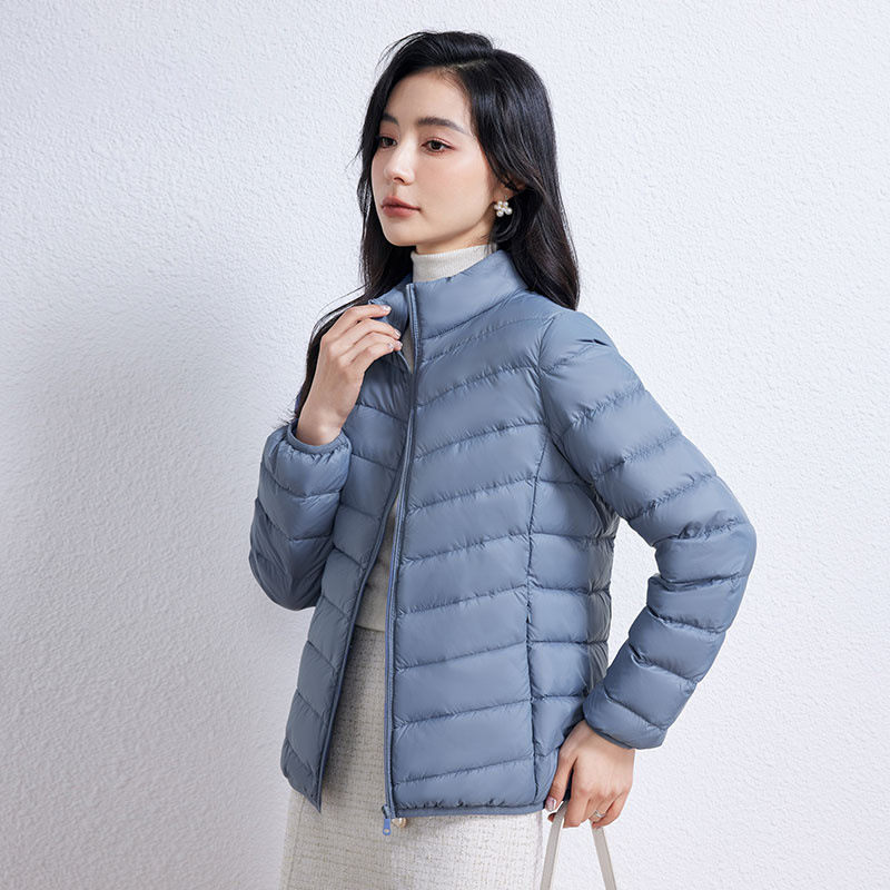 미스트 블루(스탠드 칼라)