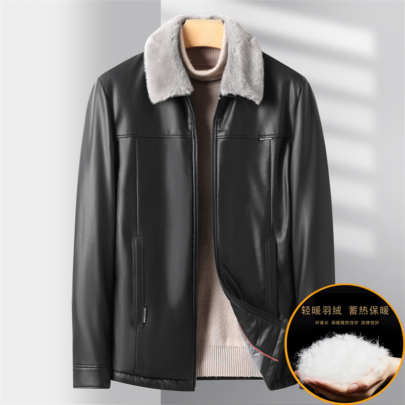 C2838 1920K ÁO DA NAM SUZTDA MÙA XUÂN THU ĐÔNG TRUNG NIÊN DÀY ẤM THỜI TRANG NAM G05 SẢN PHẨM MỚI