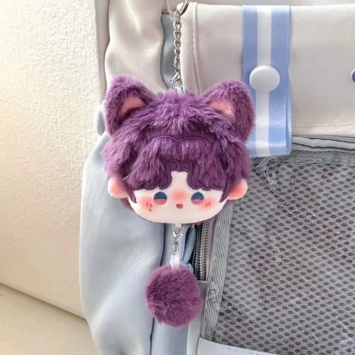 Плюшевая подвеска (Hello Kitty by Sanrio) — мягкая кукольная брелок, подвеска для сумки, варианты «скрип» и цепочка с бусинами