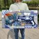 in stock wholesale 51cm portable gift box children's fun target shooting soft bullet gun boy toy training gift