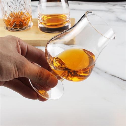 Whiskey tasting glass, liquor glass, tulip wine glass, wine tasting glass, white wine glass, stemless crystal glass, red wine smelling glass