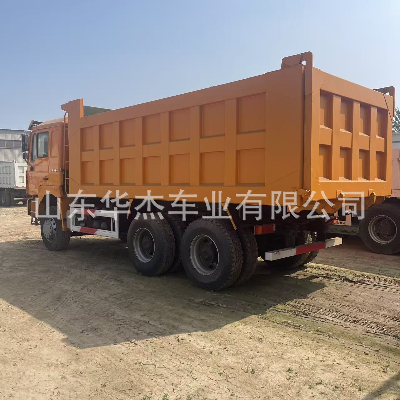 Cross-border Shaanqi Delong dump truck, muck truck, SHACMAN 6x4 heavy-duty engineering tipper truck