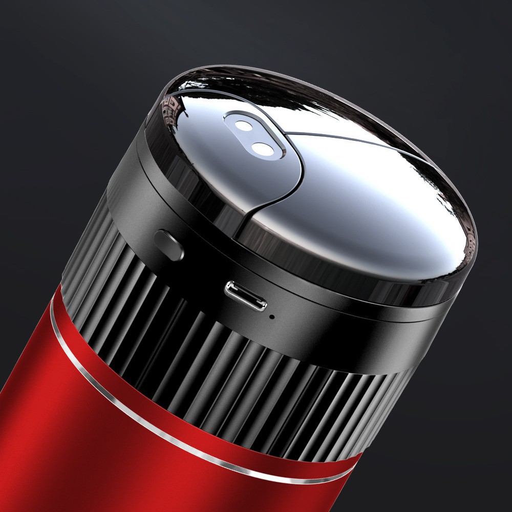 2023 nuevo coche suministros coche inteligente Cenicero de inducción infrarroja coche palillos cubo suministros de coche