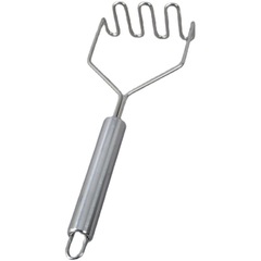 WI25批發不鏽鋼壓泥器3.18L74014手用波浪形土豆搗泥器廚房用品碾