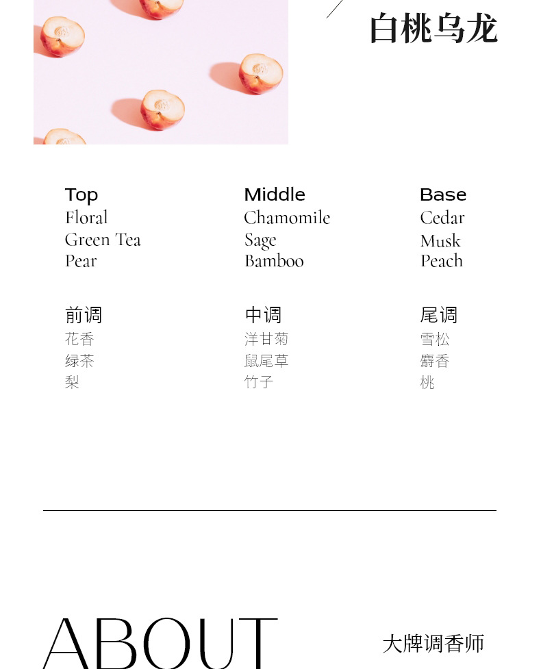 气味档案藤条香薰精油香格里拉液体香氛白桃乌龙木质香香熏伴手礼详情14