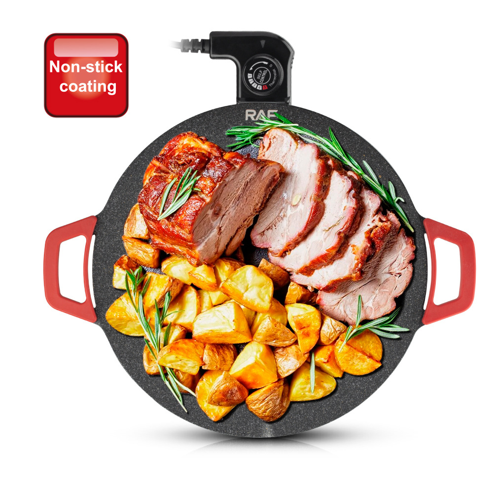Piastra grill antiaderente per bistecche e barbecue_voghion.com