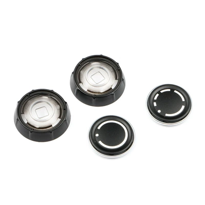 Suitable for 07-12 Porsche Volume Knob Cayenne Boxster Cayman 911 Center Console Cd Knob (Cab and accessories) - 1-pair