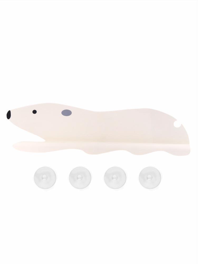 Cocina ventosa Placa de retención de agua fregadero del hogar plato de lavado a prueba de salpicaduras de agua ventosa partición de silicona Placa de retención de agua al por mayor