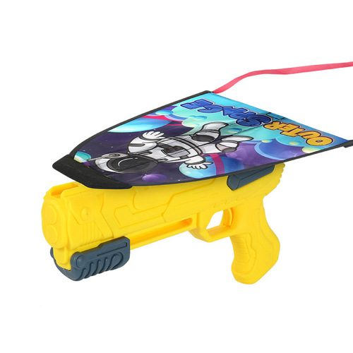 New Children's Spring-Loaded Kite Toy Gun Handheld Gliding Kite Launcher Summer Outdoor Kite Gun Toy Batch