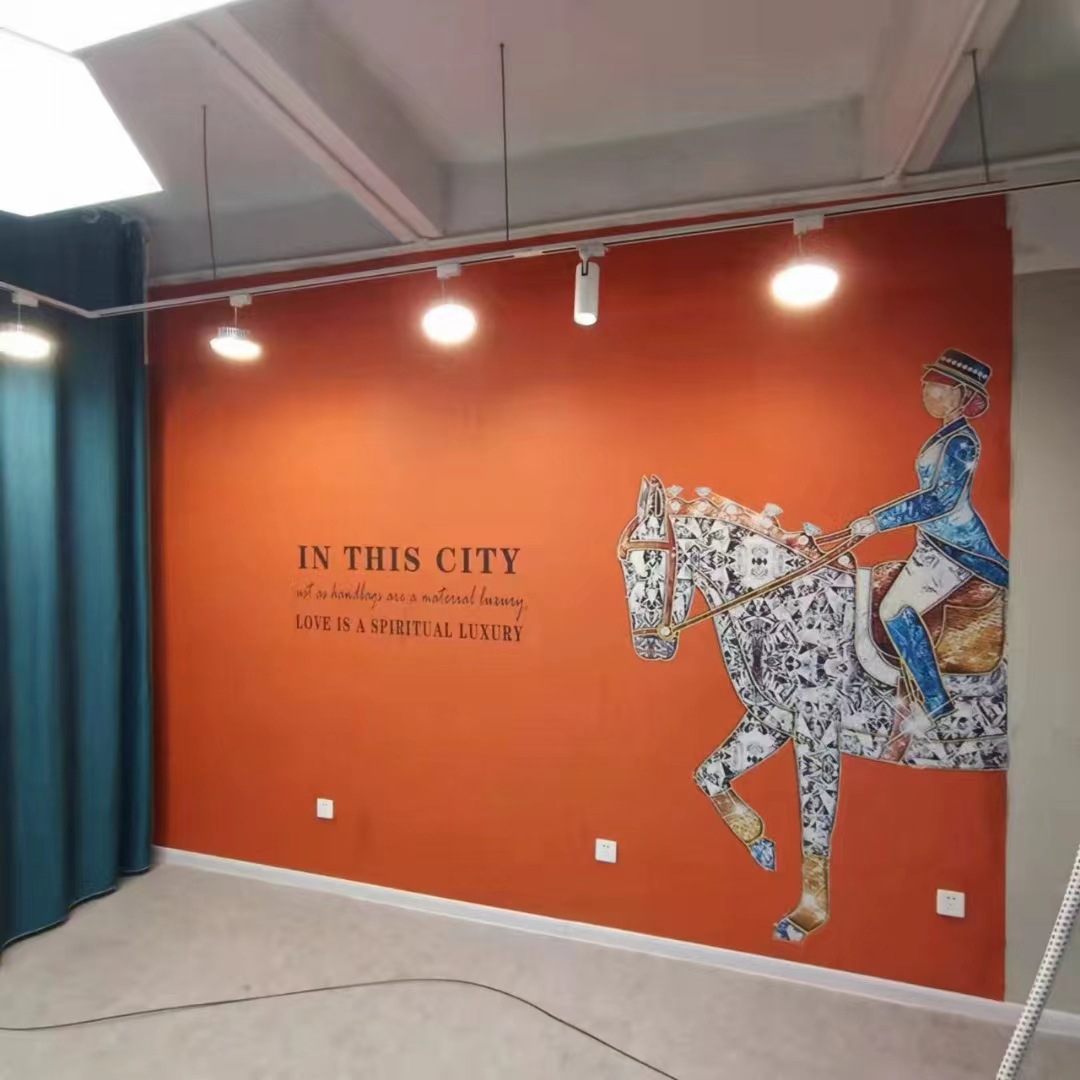 现代简约背景墙工