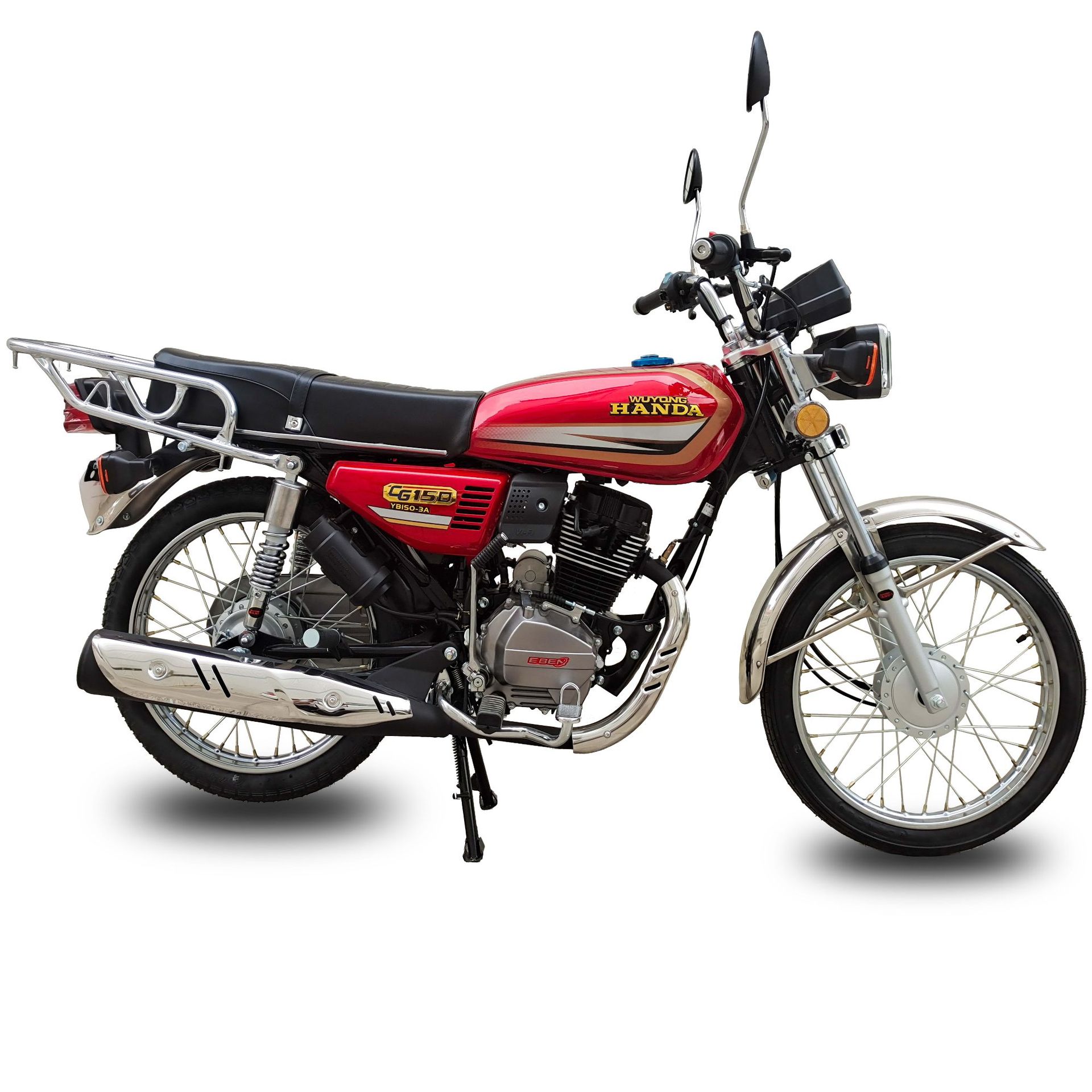 Motocicleta CG150, Nacional IV EFI, se puede matricular, a gasolina, estilo retro, vehículo nuevo, estilo retro CG125 transfronterizo.