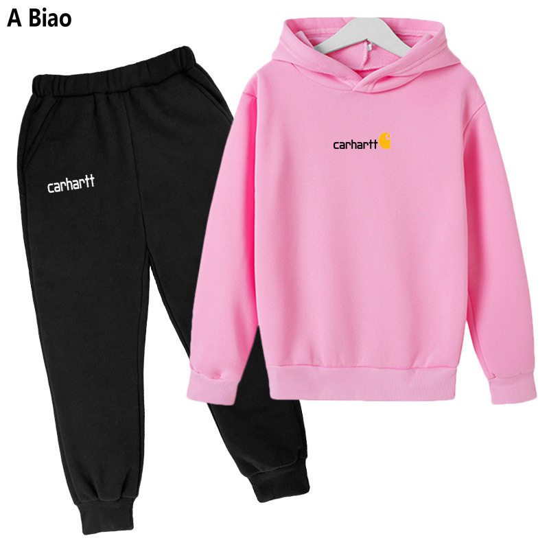 Foreign Trade Hot Sale carhartt Mango New Children's Fleece Suit Fashion Hooded Children's Wear Cross-border Spring and Autumn suit Foreign Trade Hot Sale carhartt Mango New Children's Fleece Suit Fashion Hooded Children's Wear Cross-border Spring and Autumn suit